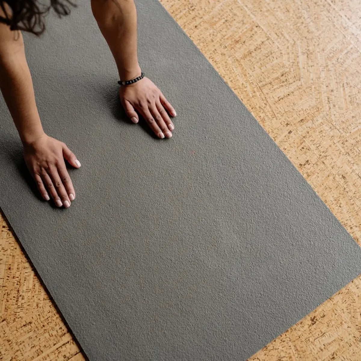 PU rubber yoga mat by Yoga Republik, available in Canggu Bali