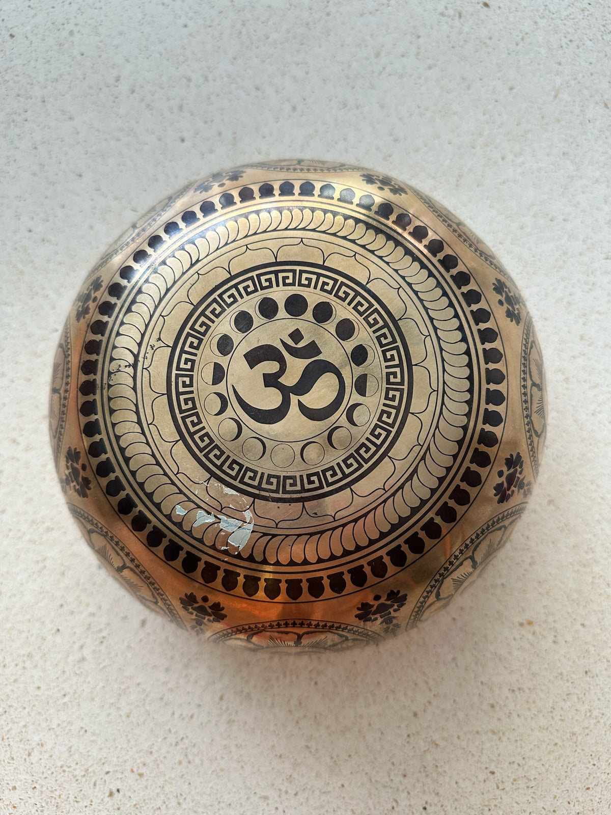 YR Singing Bowl Lakshmi Goddess Tibetan meditation bowl at Yoga Republik Bali
