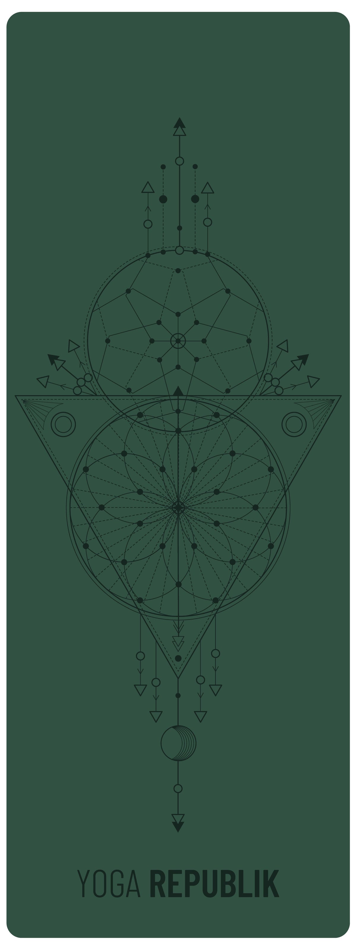 YR Travel Mat 1.5mm PU Rubber - Dreamcatcher