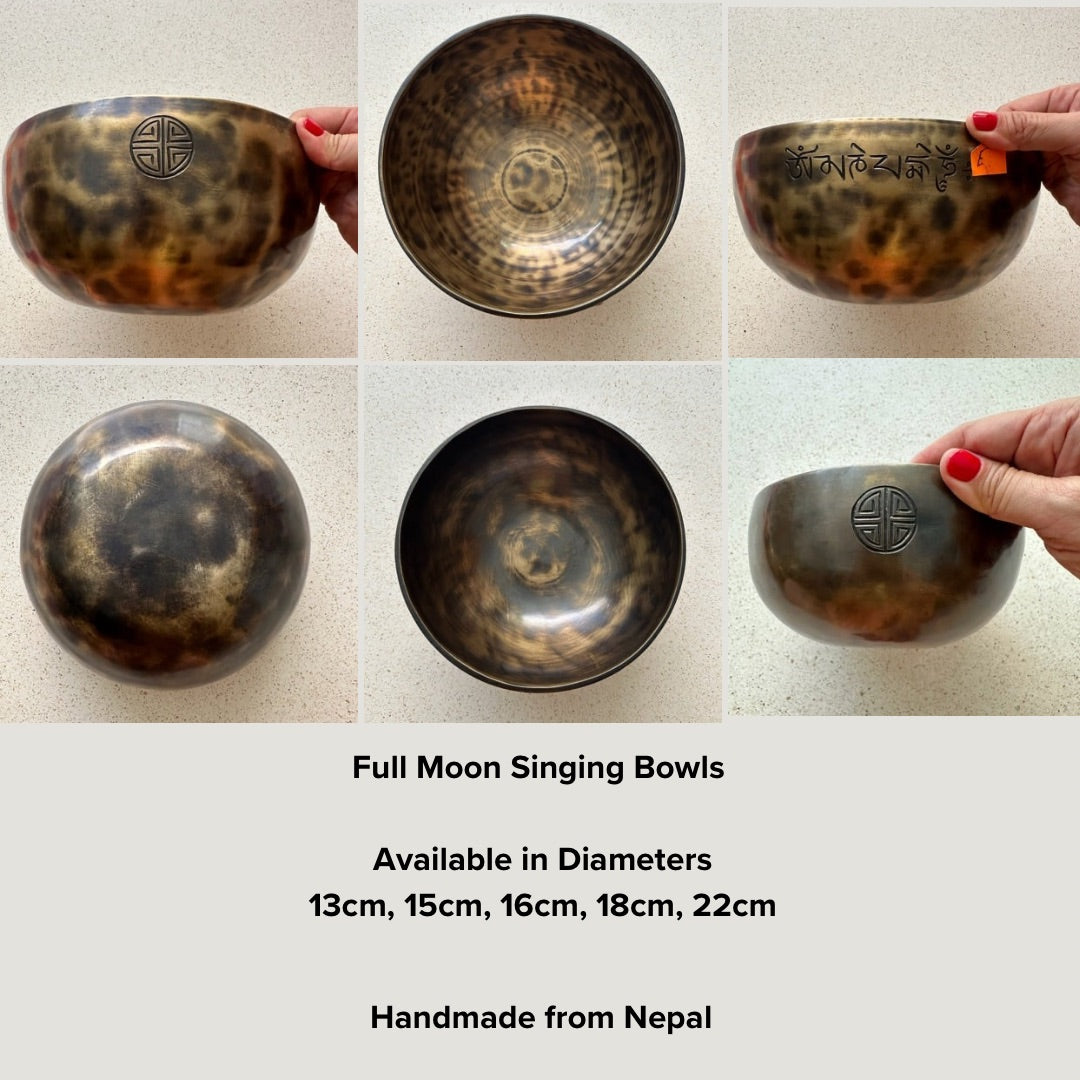 YR Singing Bowl Full Moon Tibetan meditation at Yoga Republik Bali