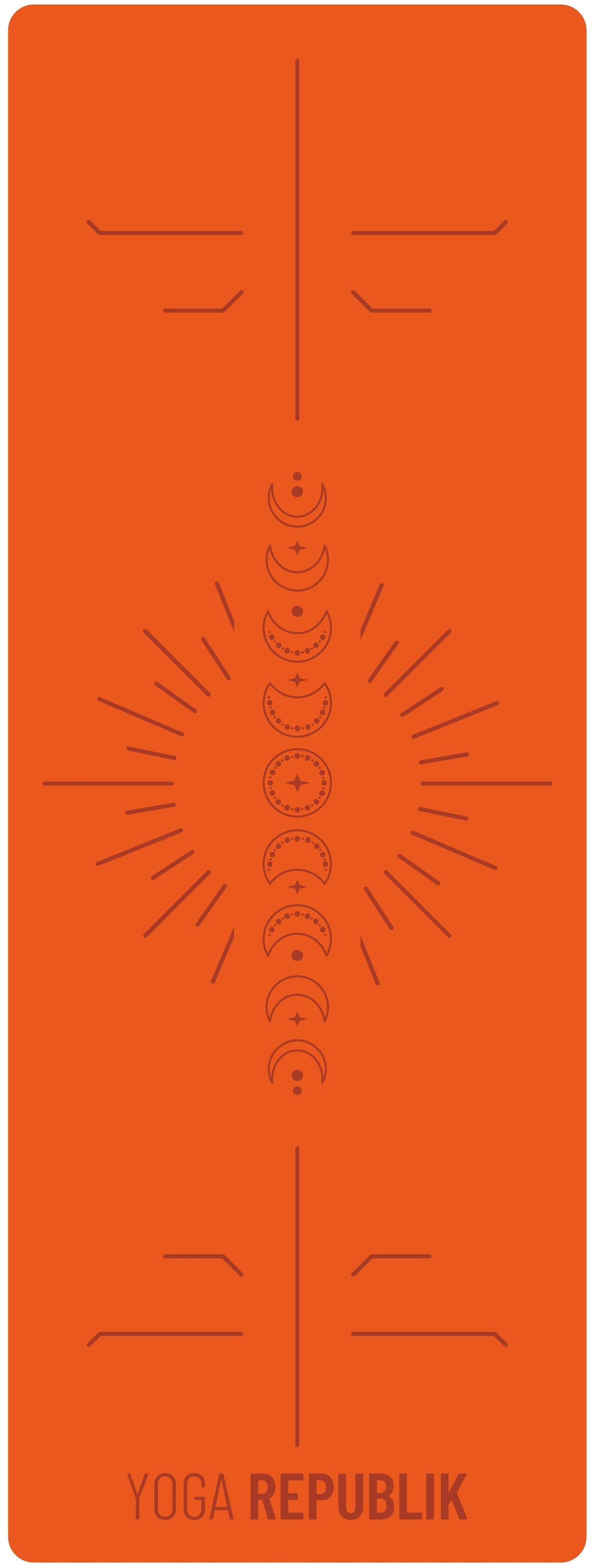 YR Mat 5mm PU Rubber - Moon Cycle