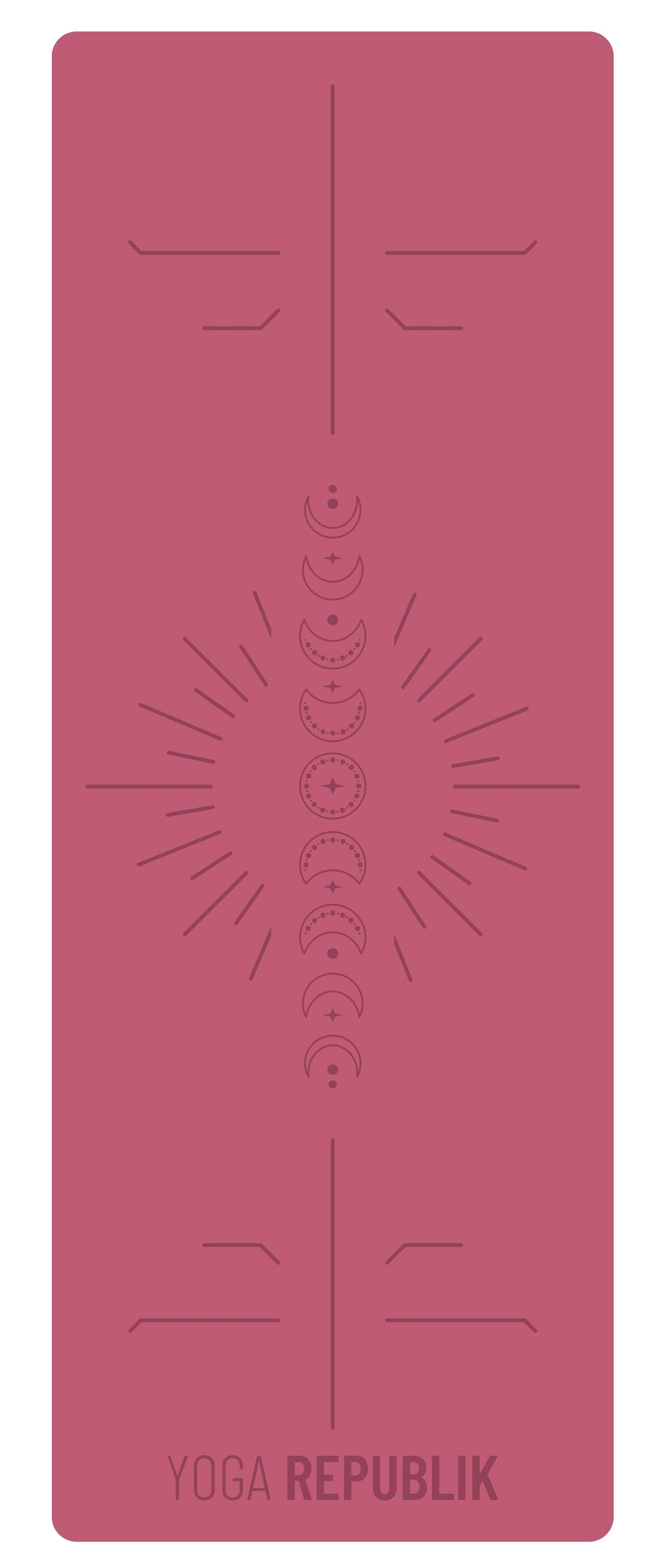 YR Mat 5mm PU Rubber - Moon Cycle