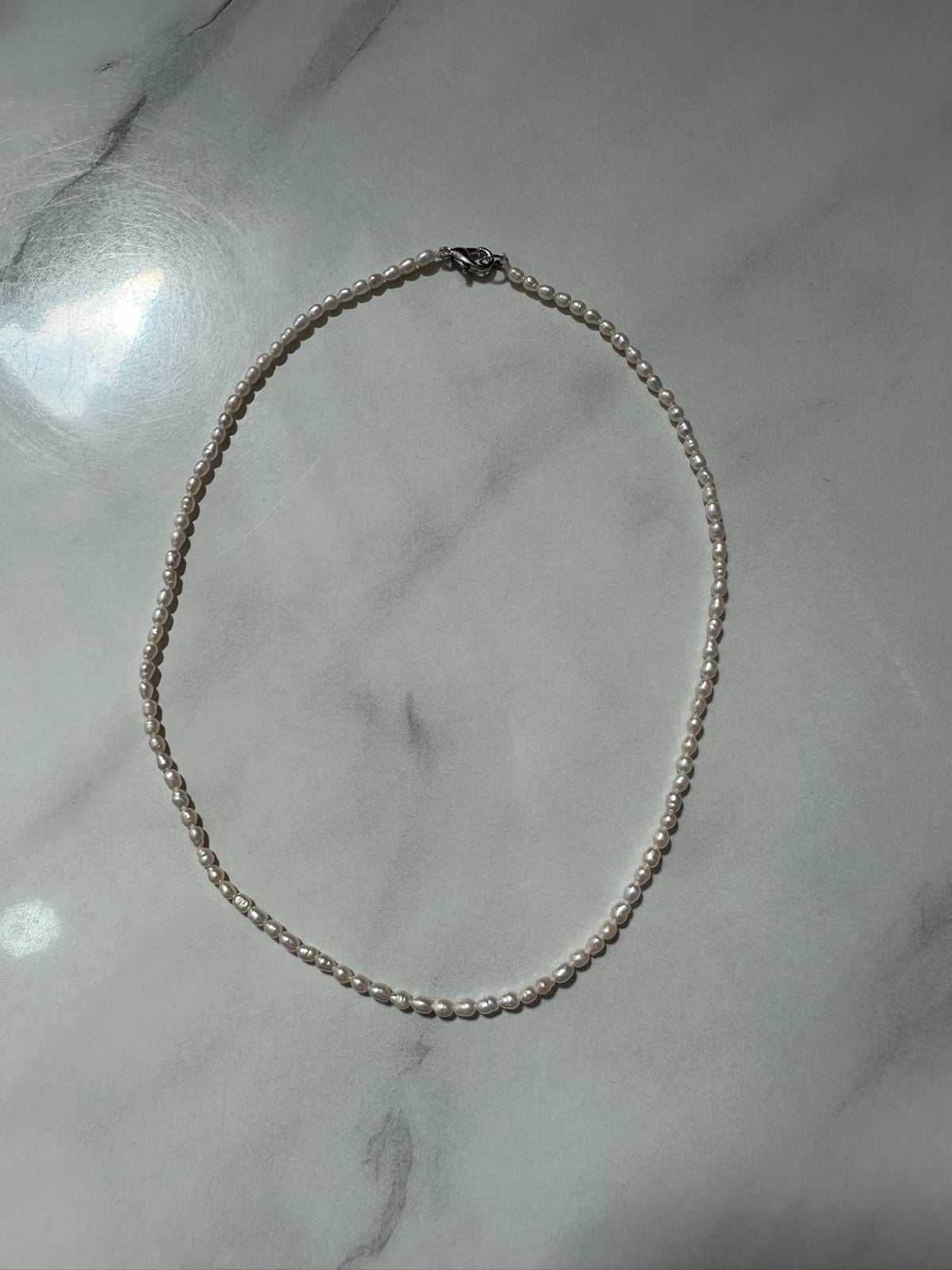 Mutiara Freswater Pearl Necklace Full Pearl