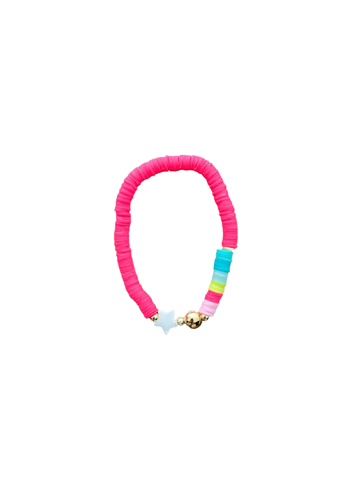 See No Evil Heishi Beads Stackable Boho Bracelets by Yoga Republik