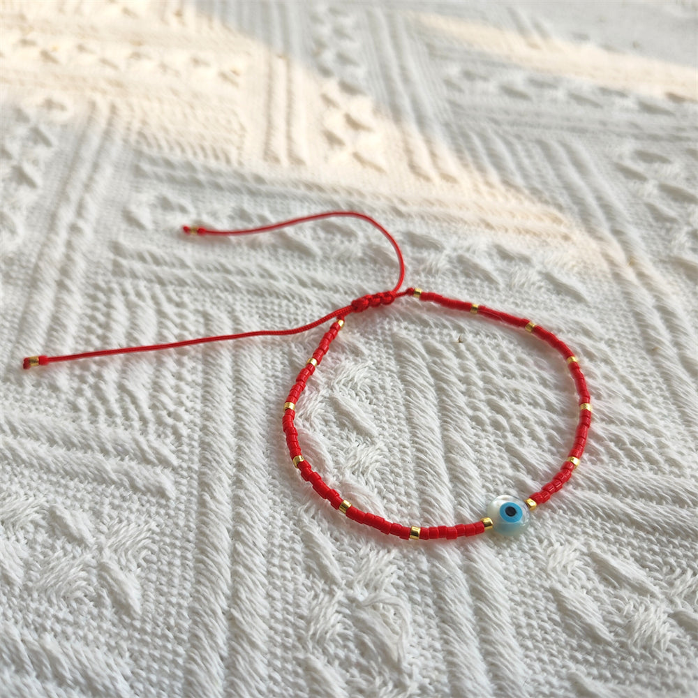 See No Evil dainty Miyuki string beaded bracelets at Yoga Republik Canggu Bali