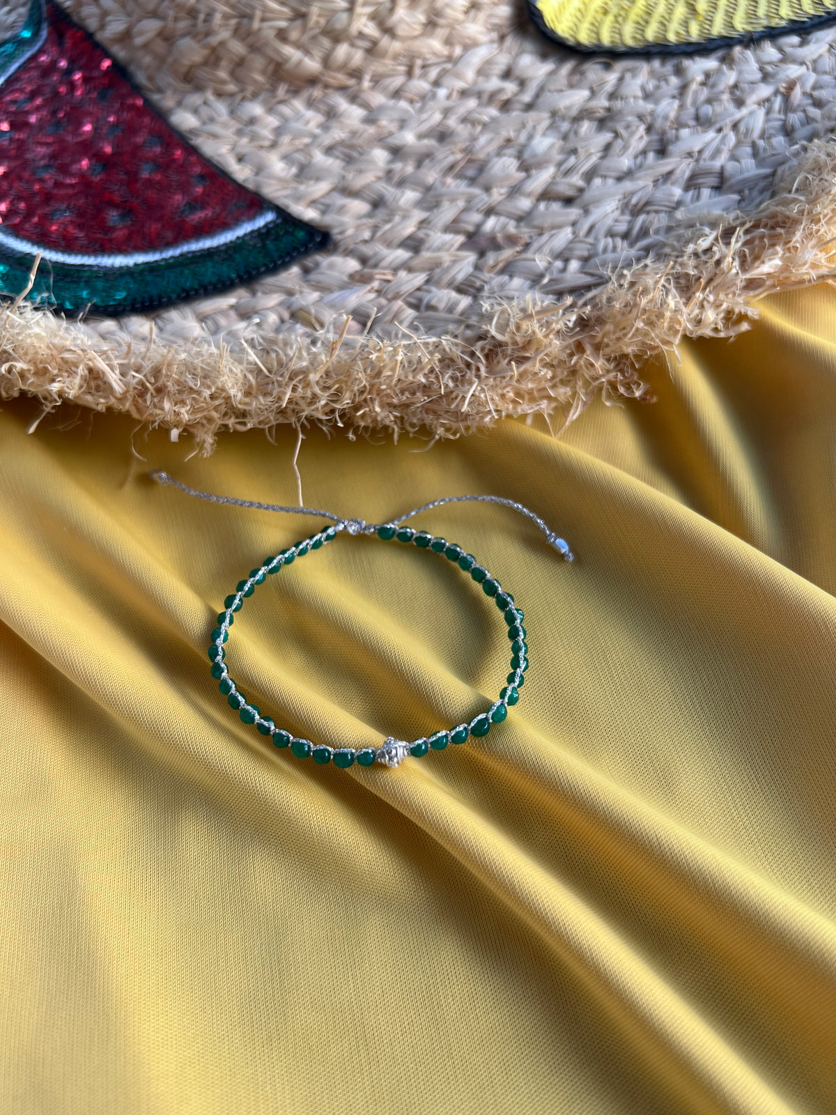 See No Evil Ida bracelets with silver threads at Yoga Republik Canggu Bali