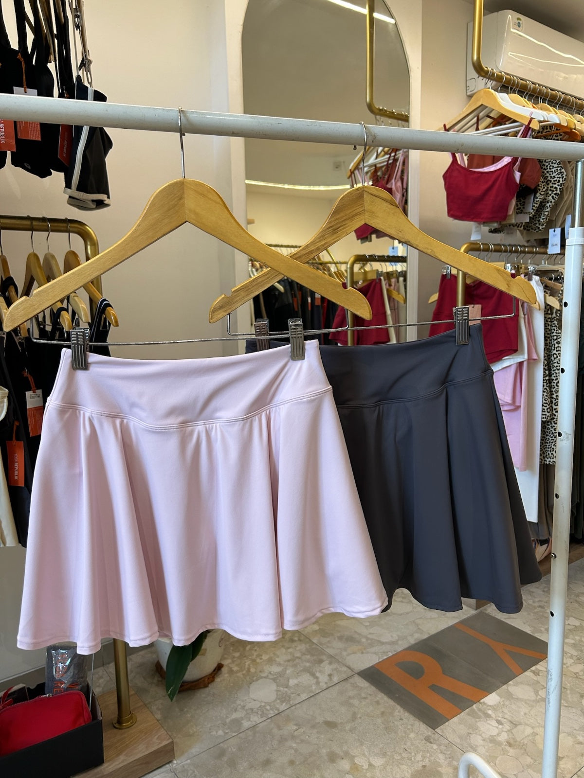 YR Rally Tennis Padel Skirt at Yoga Republik Bali