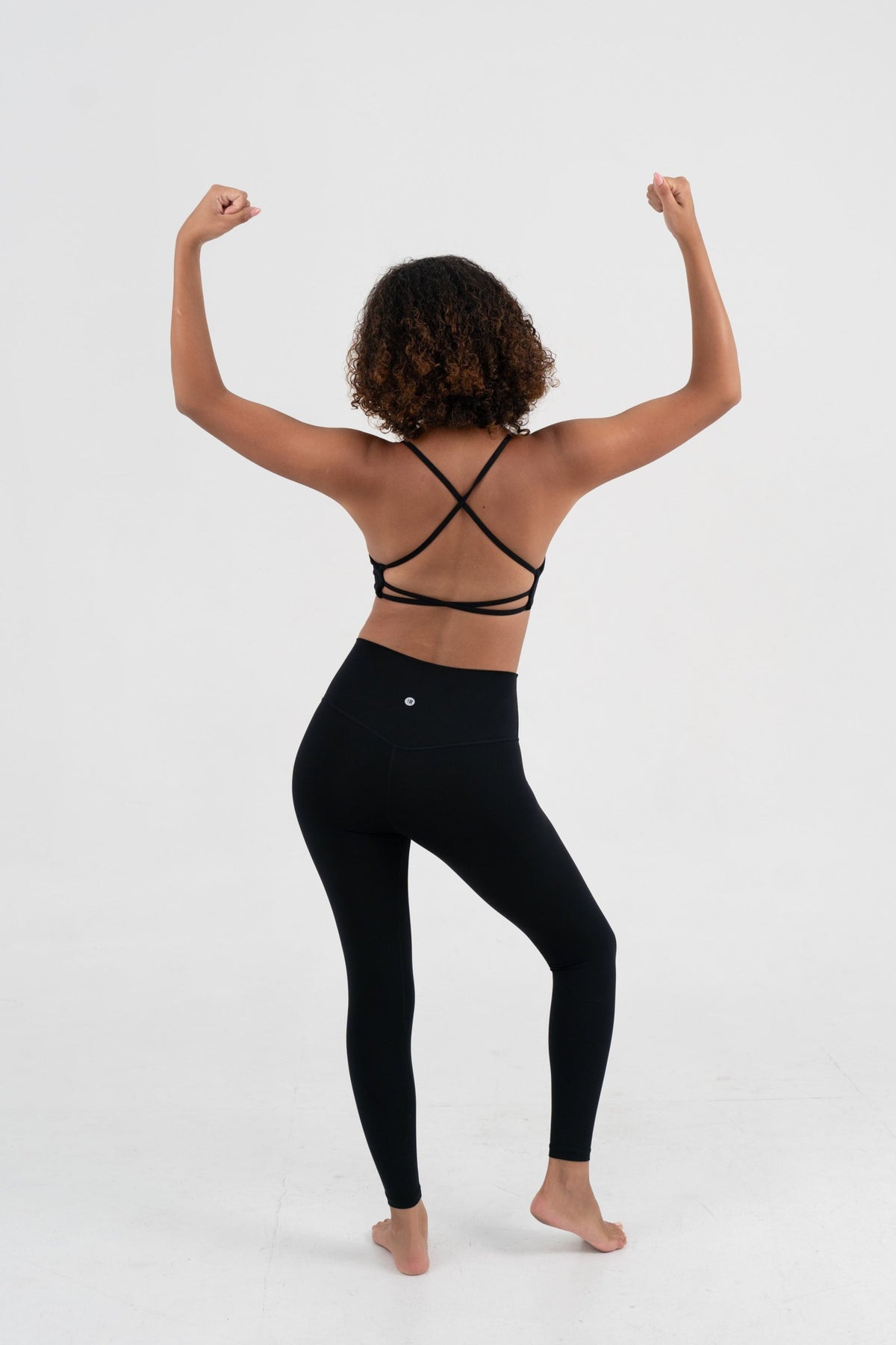 YR Lulu Legging Black high-waist yoga legging at Yoga Republik Bali