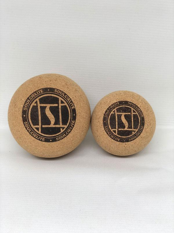 Pasangan Bola Pijat Gabus Soulcielite - 80 & 100 mm