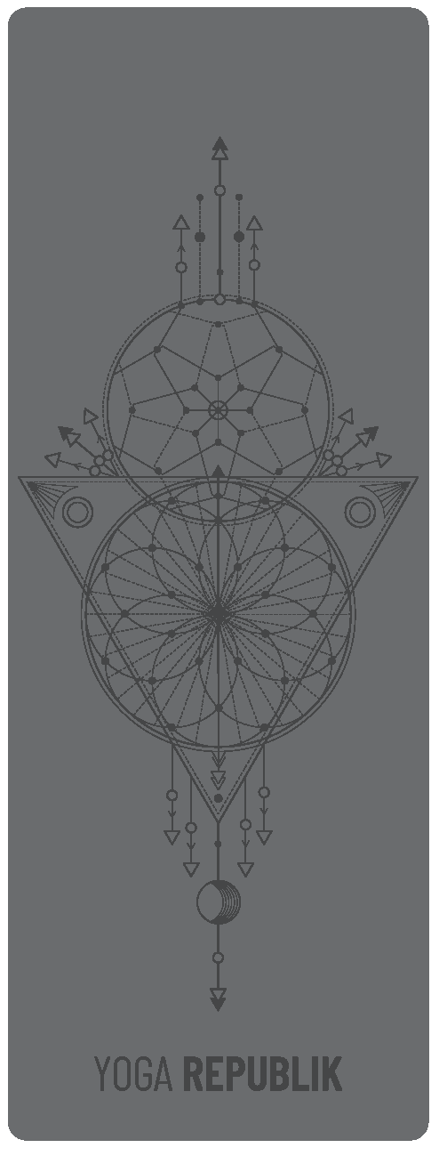 YR Travel Mat 1.5mm PU Rubber - Dreamcatcher