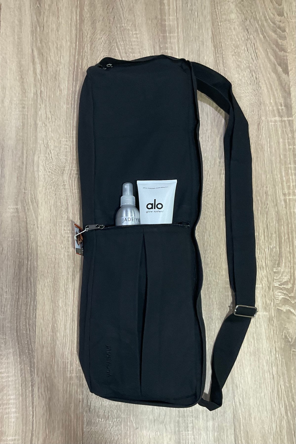 Jade Yoga Macaranga Mat Bag - Black