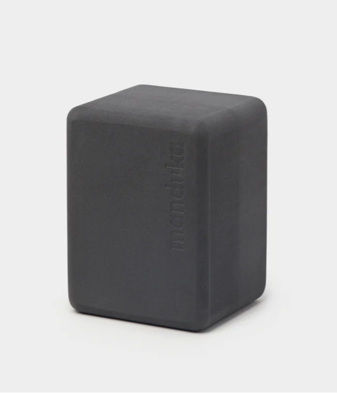 Manduka Recycled Foam Yoga Mini Block - Thunder