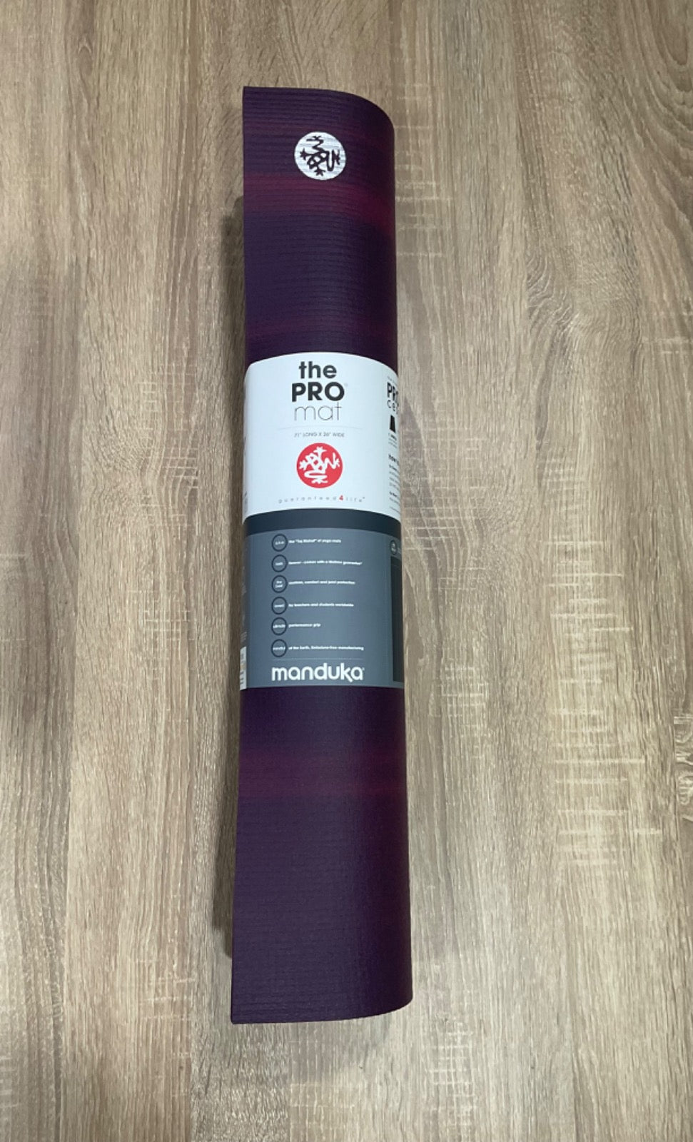 Manduka PRO 71 yoga mat 6mm Indulge Colorfields at Yoga Republik authorized reseller Bali