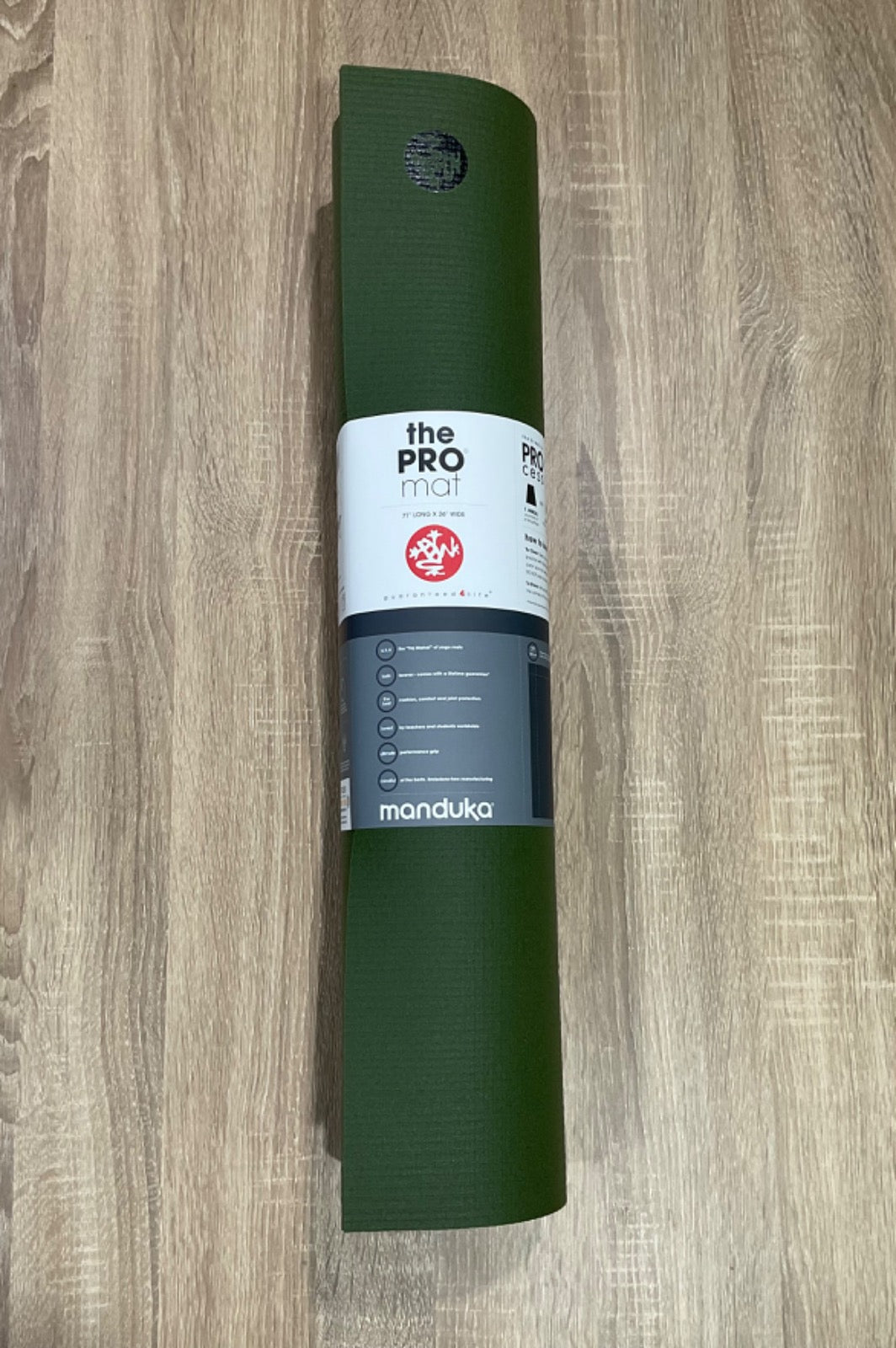 Manduka PRO 71 yoga mat 6mm earth brown at Yoga Republik authorized reseller Canggu Bali