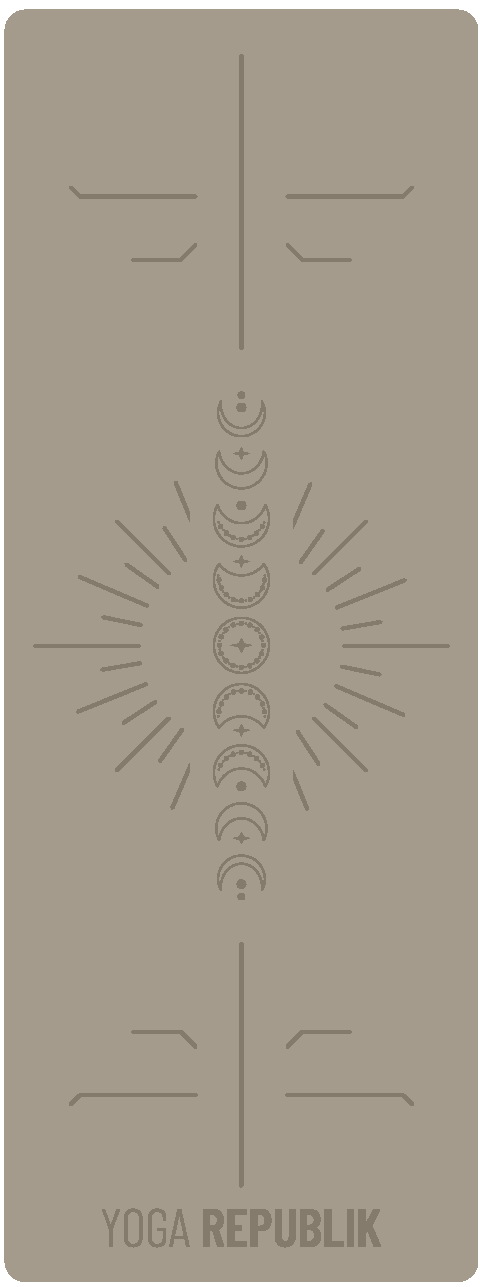 YR Mat 5mm PU Rubber - Moon Cycle