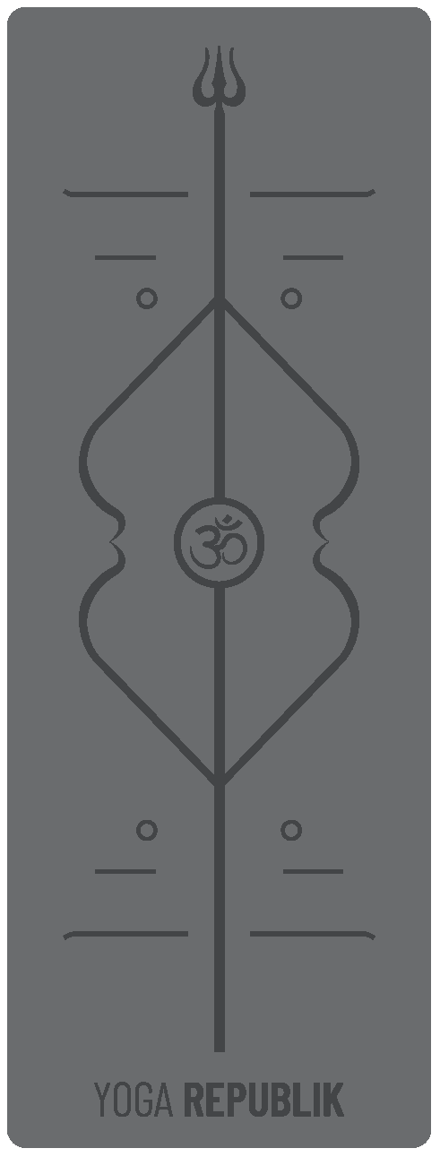 YR Travel Mat 1.5mm PU Rubber - Om Align