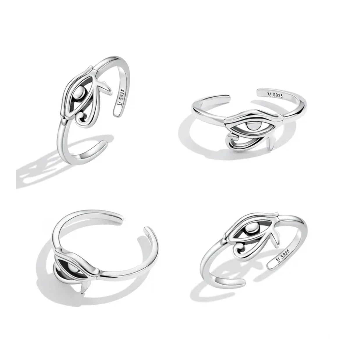 See No Evil adjustable silver ring spiritual jewelry at Yoga Republik Canggu Bali