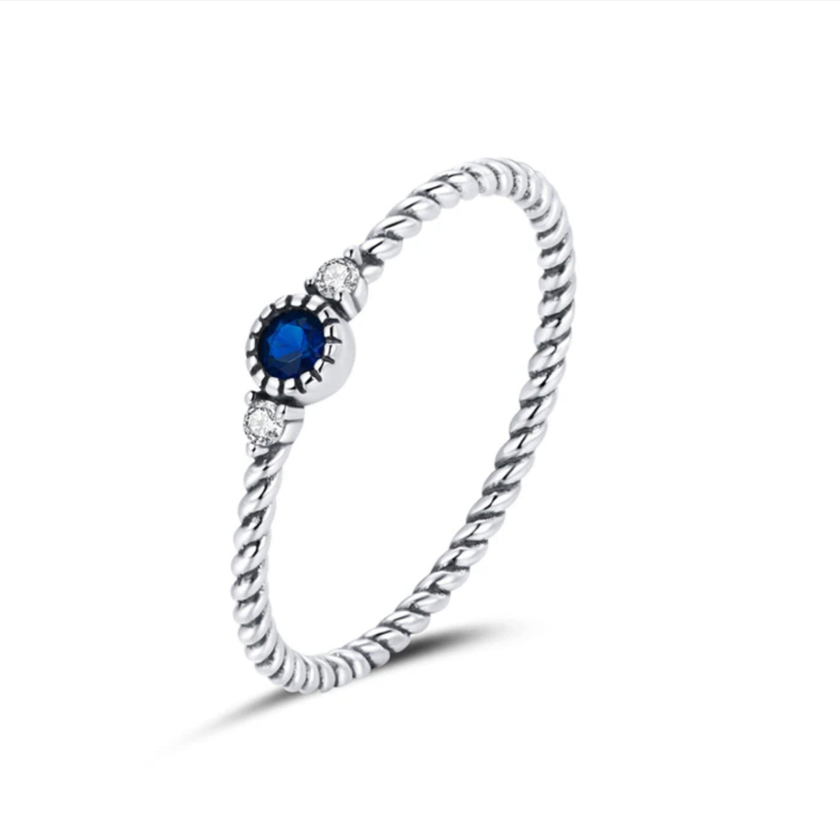 See No Evil Sterling Silver Ring size 7 by Yoga Republik