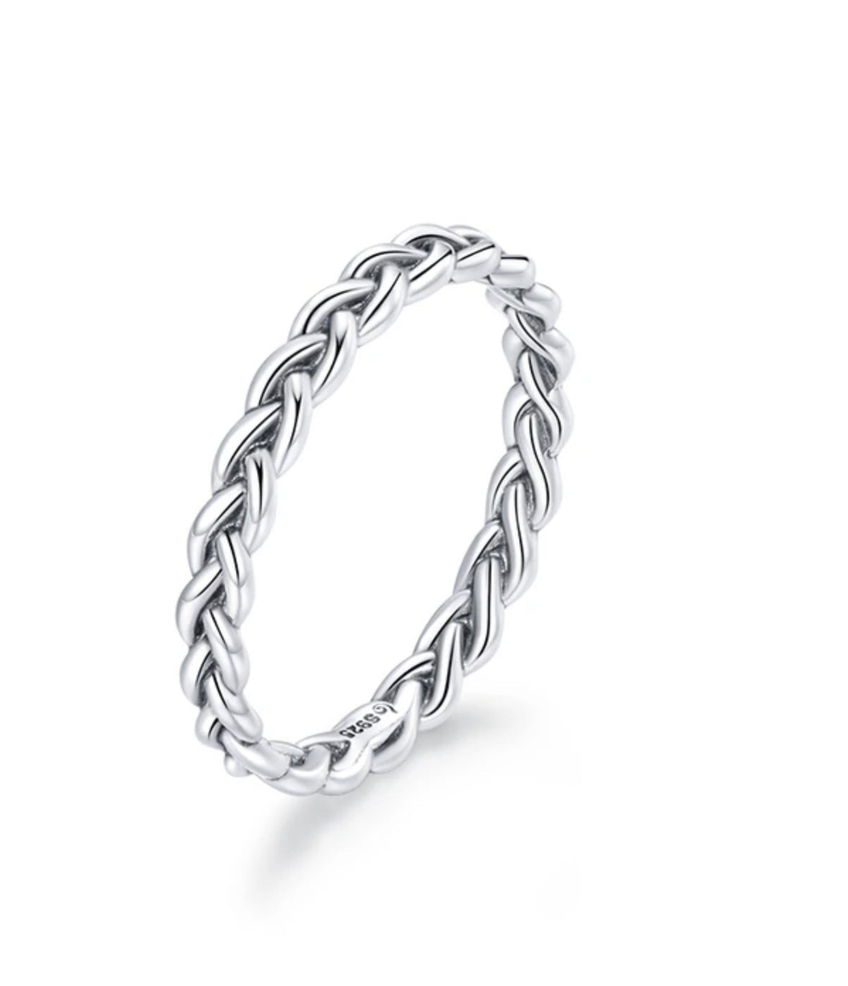 See No Evil Sterling Silver Ring size 6 by Yoga Republik