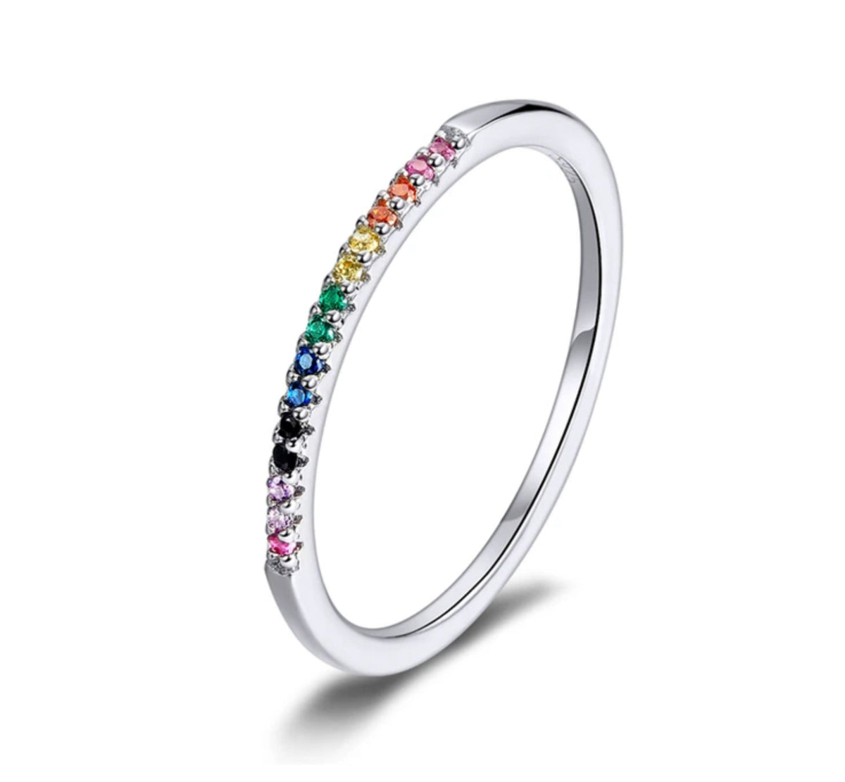 See No Evil Sterling Silver Ring size 6 by Yoga Republik