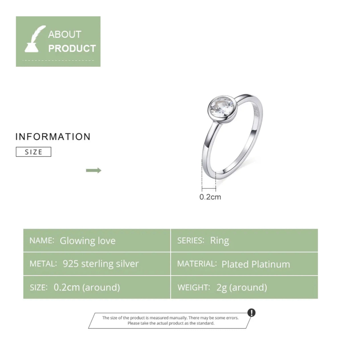 See No Evil Sterling Silver Ring size 6 by Yoga Republik