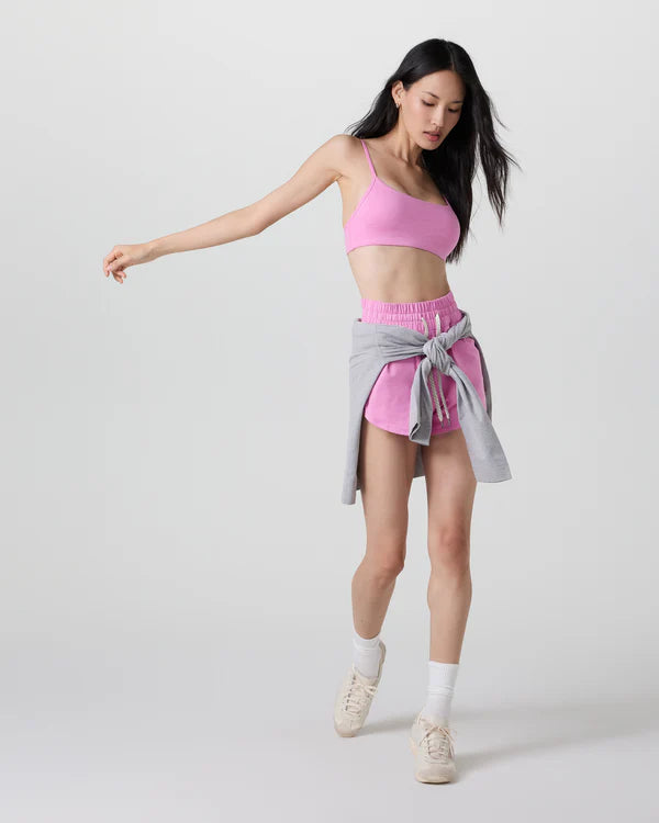 Vuori SMALL Halo Essential Bra - Azalea Pink Heather