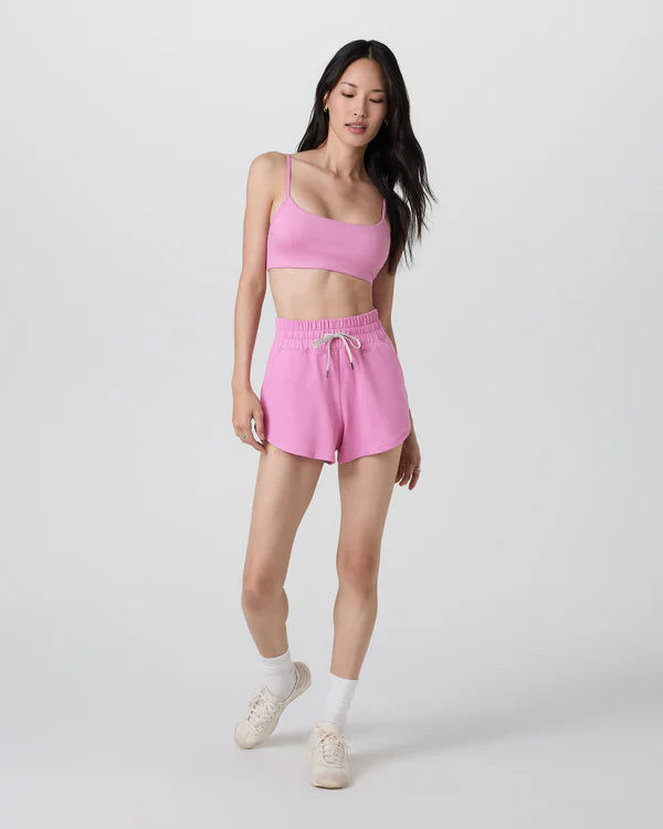 Vuori SMALL Halo Performance Short - Azalea Pink Heather