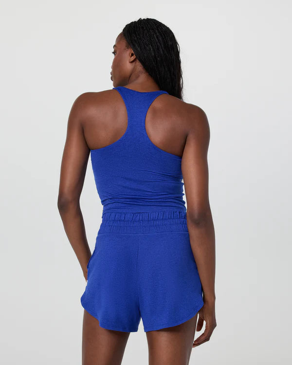 Vuori Halo Performance Crop Tank Copenhagen Heather at Yoga Republik Bali