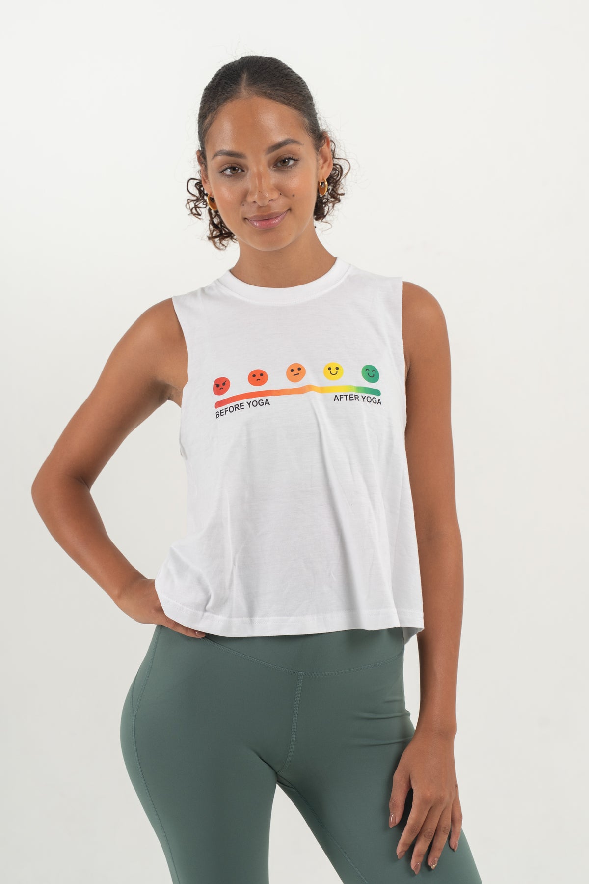 Tank Tanaman Prajurit Gangster XS Spiritual - Heather Grey