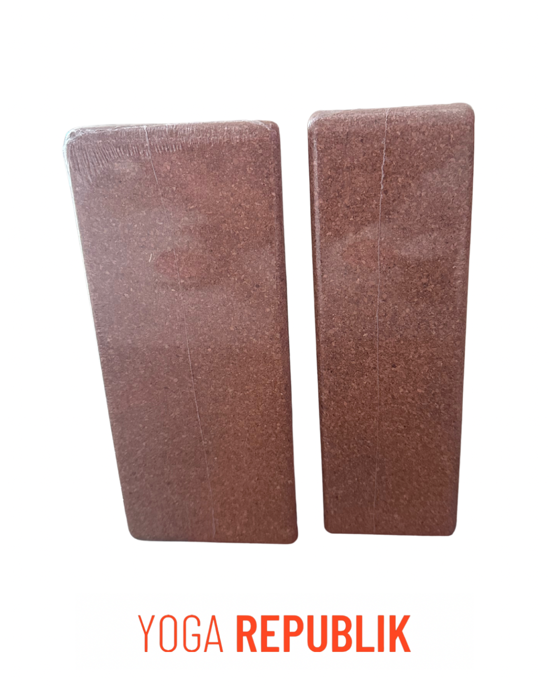 YR Cork Yoga Block natural cork Eco-Friendly Cork Block Yoga & Pilates at Yoga Republik Bali Indonesia