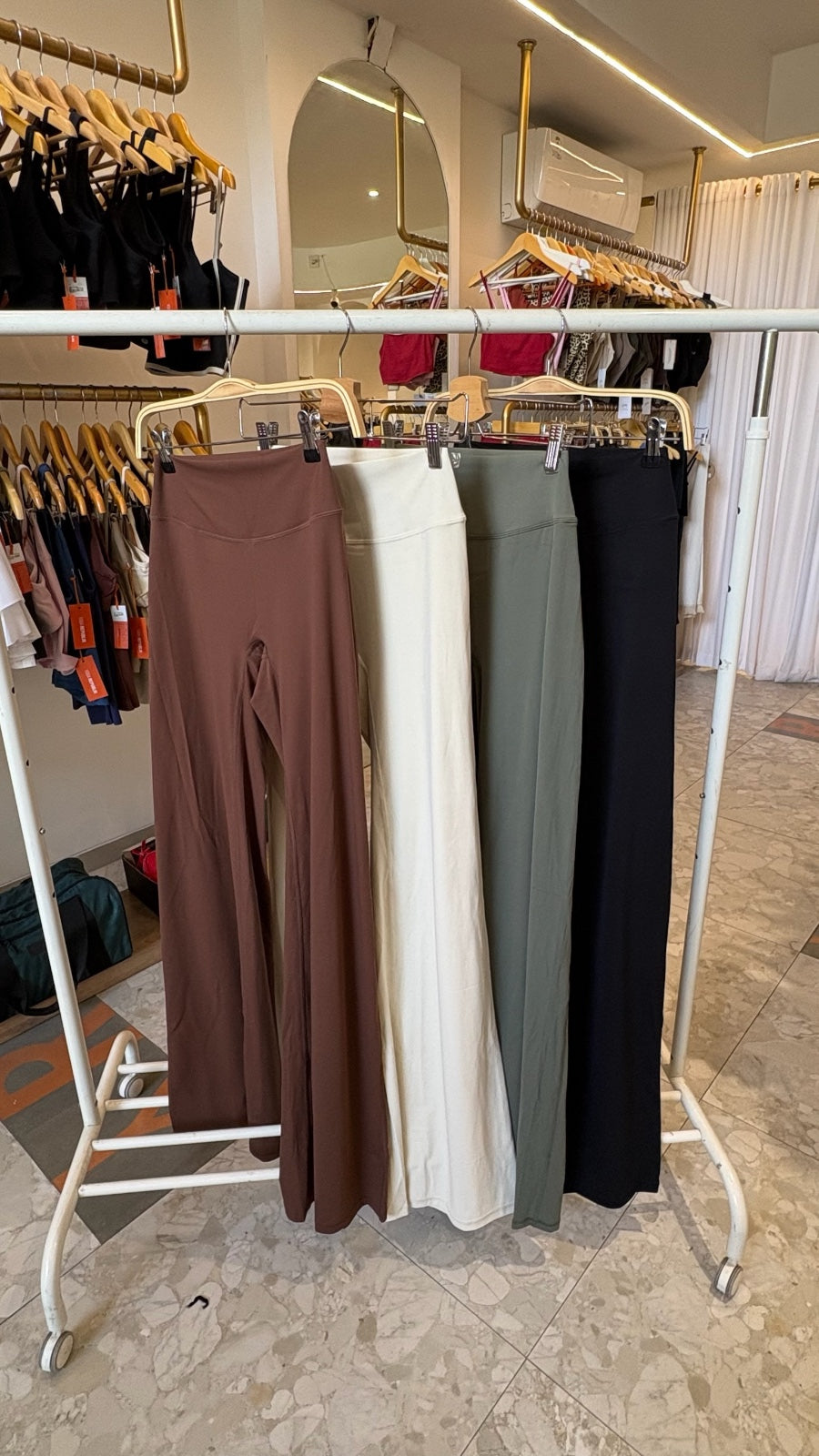 YR Aura Flare Pants women's legging at Yoga Republik Bali
