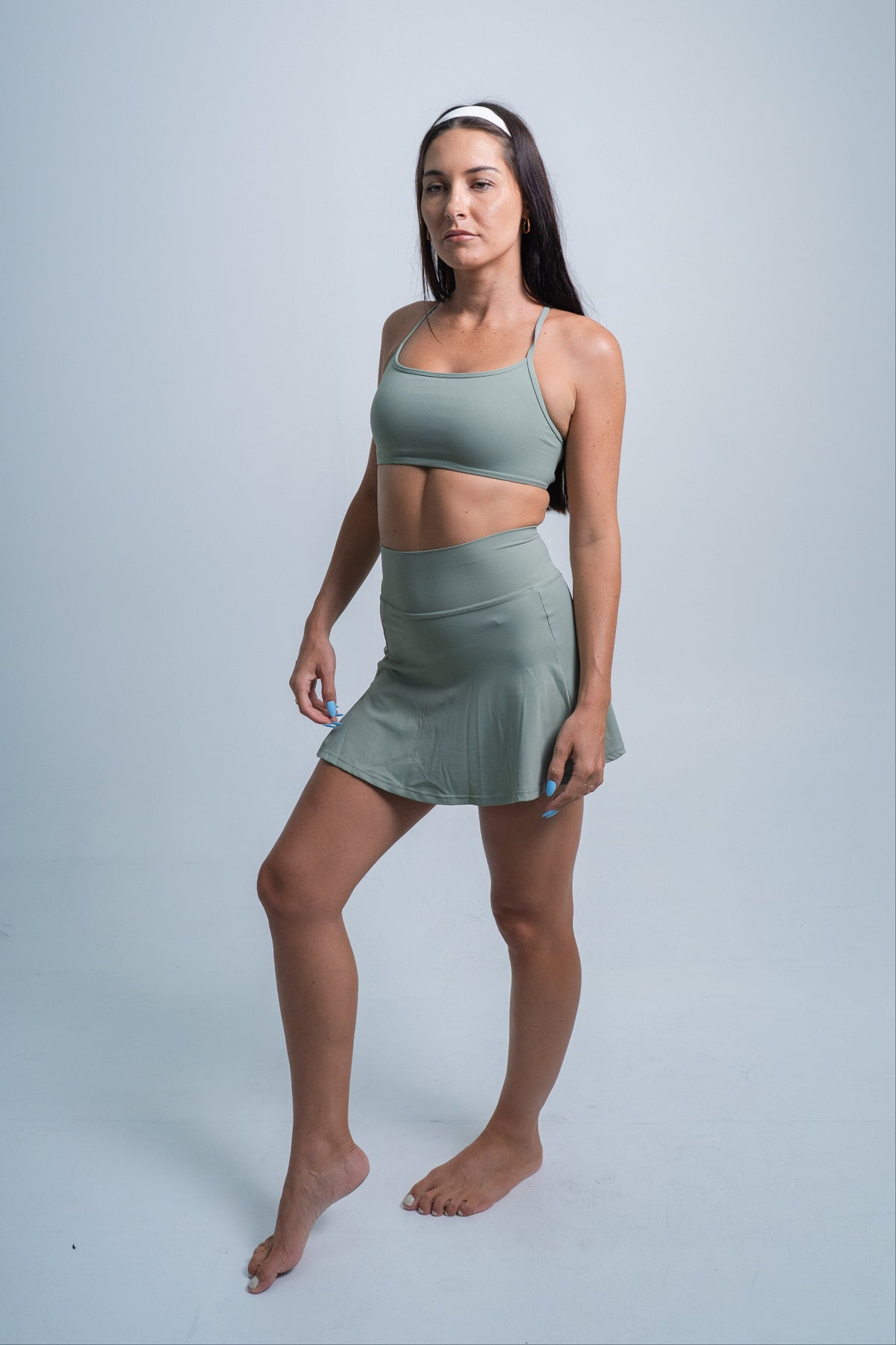 YR Sia Silvia Tennis Set green at Yoga Republik Canggu Bali