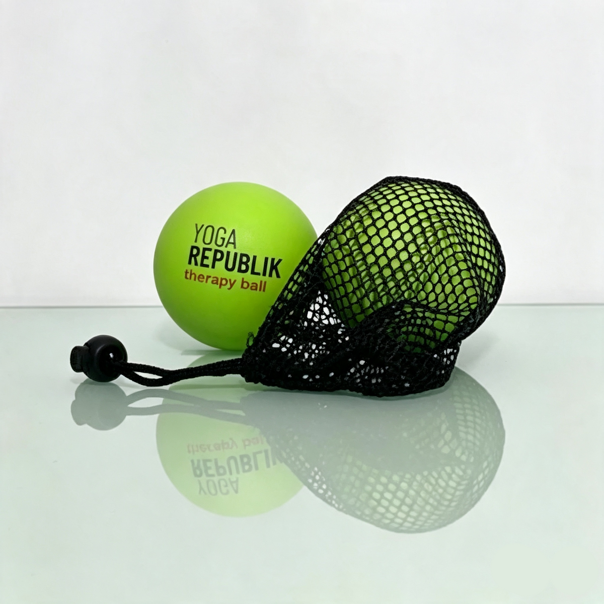 YR Therapy Balls Medium, 72mm Green, Muscle relaxation ball at Yoga Republik Bali Indonesia