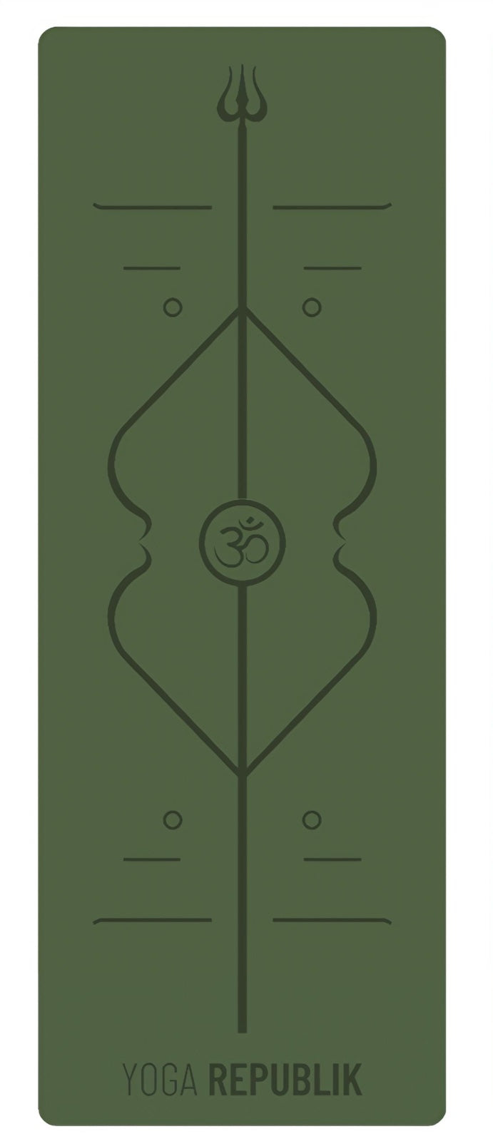 YR Travel Mat 1.5mm PU Rubber - Om Align