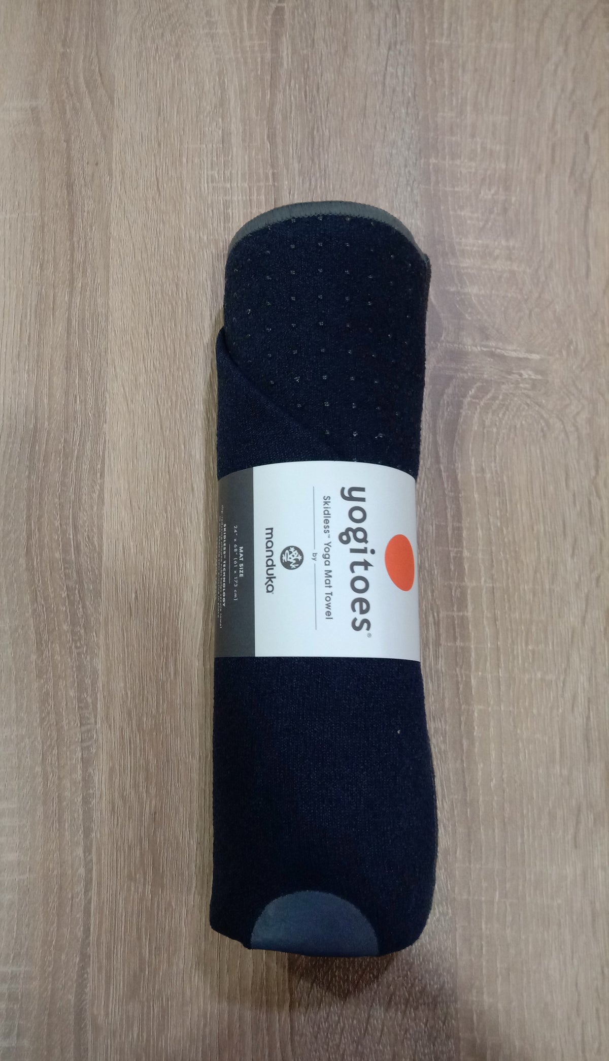 Manduka Yogitoeså¨ 71" Yoga Mat Towel - Midnight (Blue)
