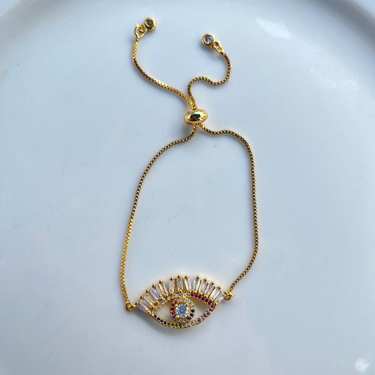 See No Evil Turkish evil eye charm bracelets spiritual jewelry at Yoga Republik Bali
