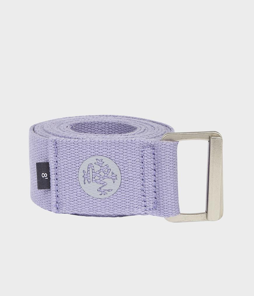 Manduka ALIGN yoga strap lavender at Yoga Republik authorized reseller Canggu Bali