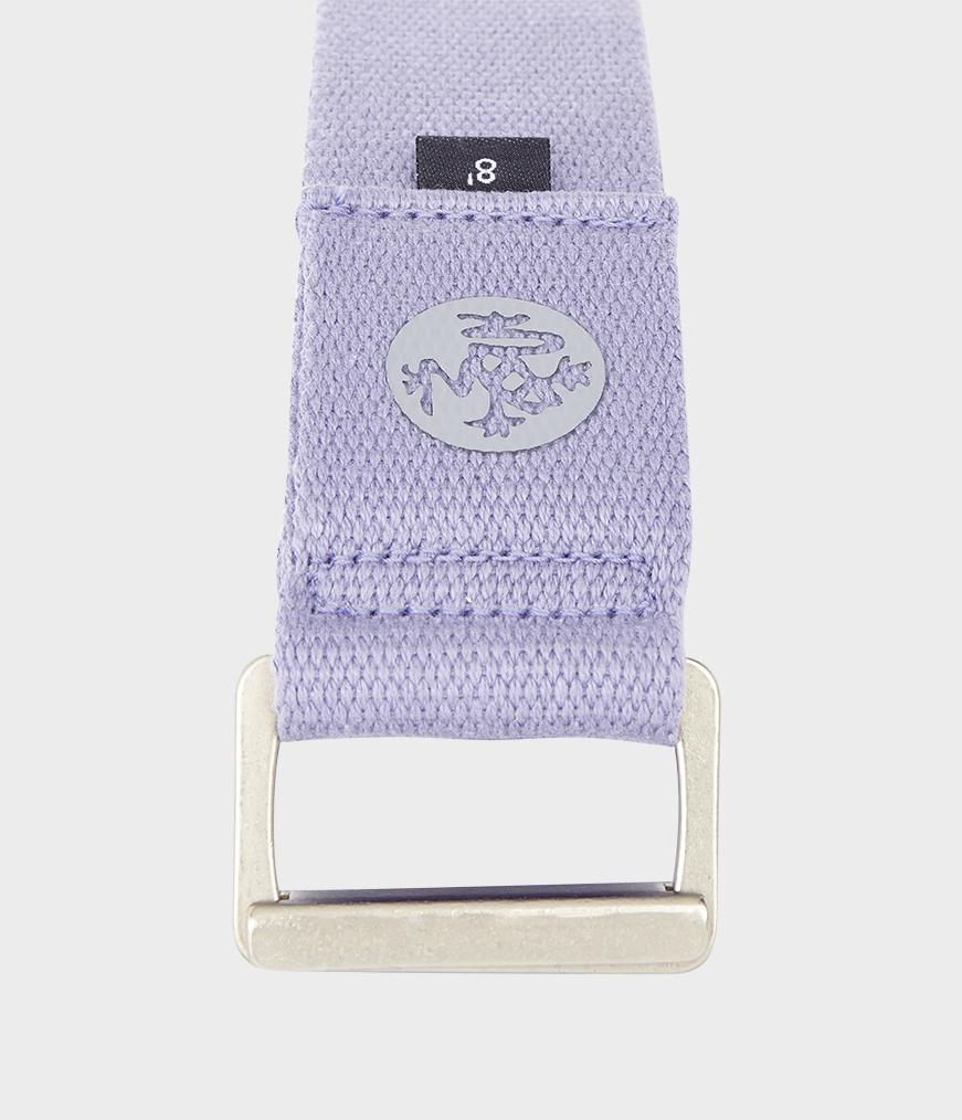 Manduka ALIGN yoga strap lavender at Yoga Republik authorized reseller Canggu Bali