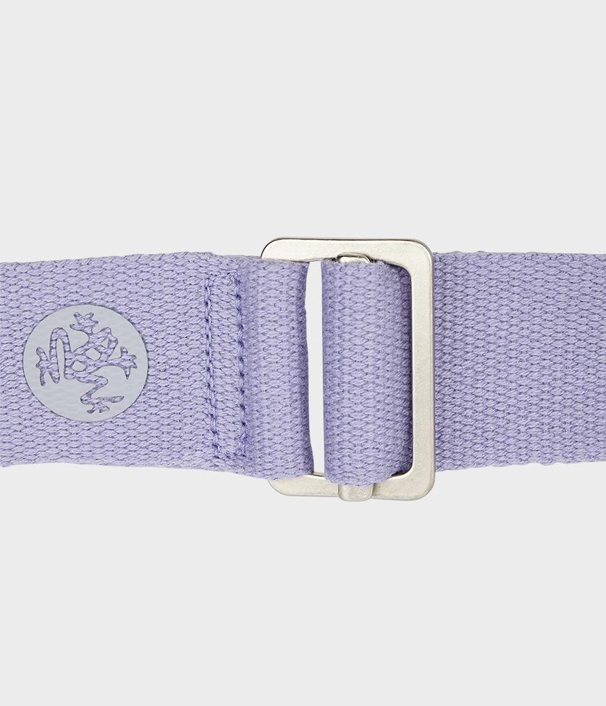Manduka ALIGN yoga strap lavender at Yoga Republik authorized reseller Canggu Bali