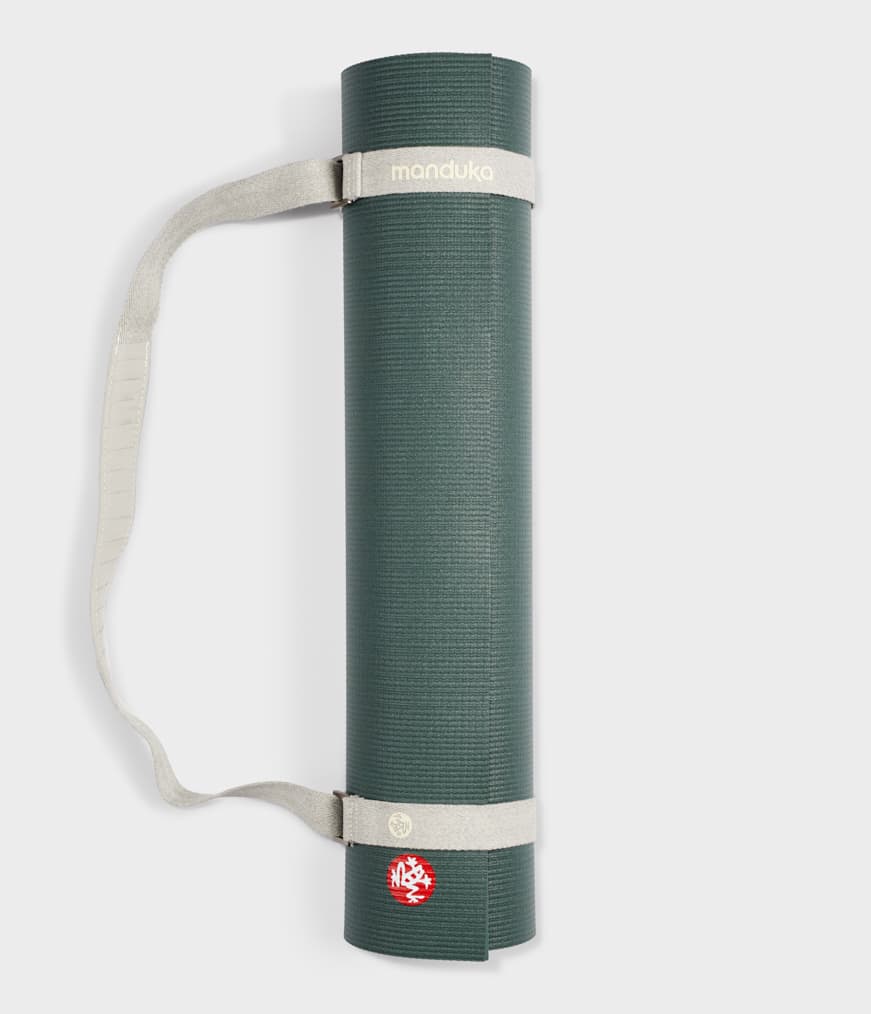 Manduka Commuter yoga mat carrier Bliss grey at Yoga Republik authorized reseller Canggu Bali