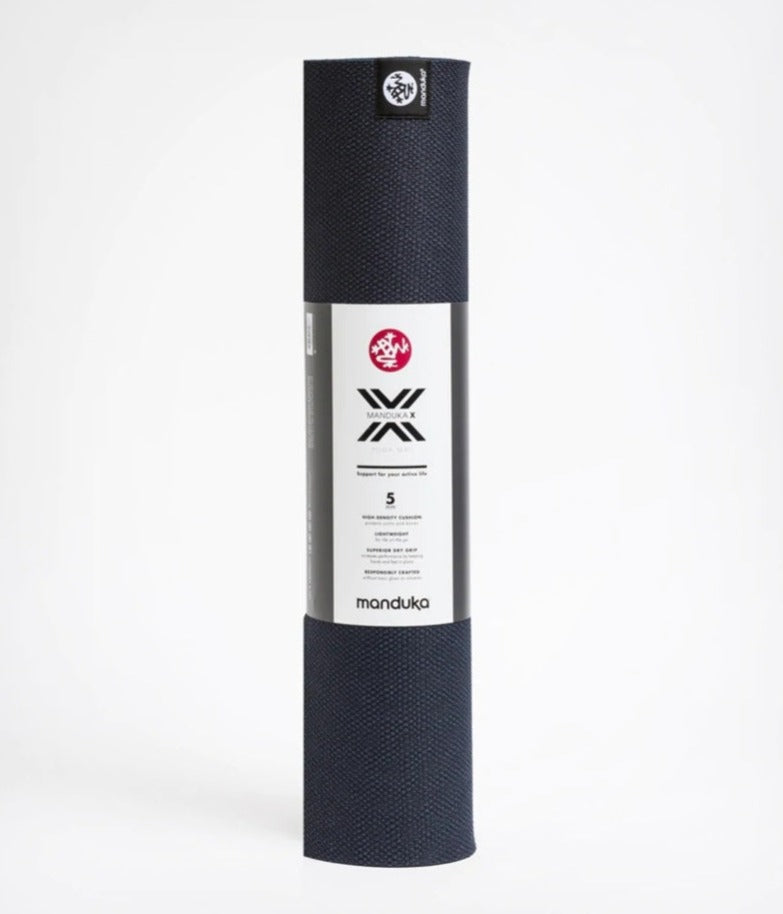 Manduka X yoga mat 5mm midnight blue at Yoga Republik authorized reseller Bali
