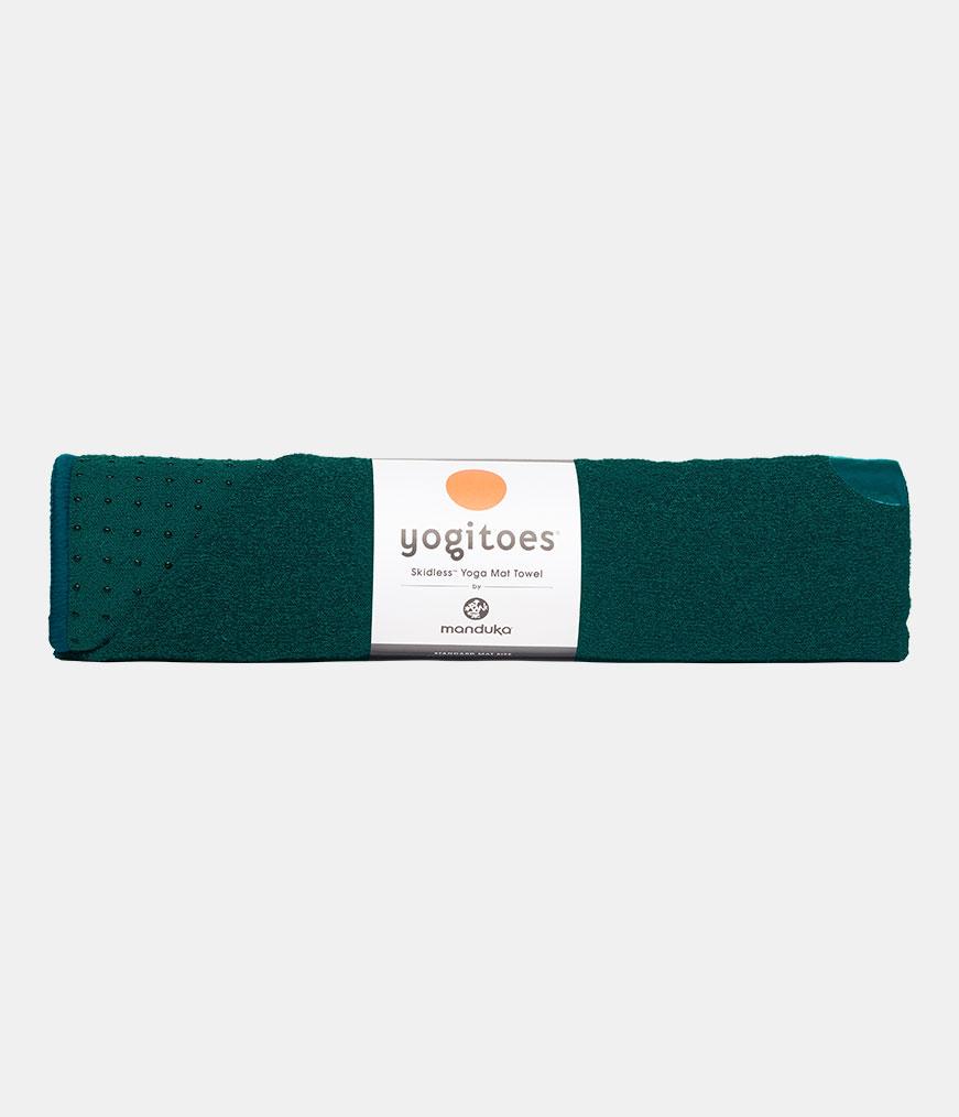Manduka Yogitoes yoga mat towel deep sea blue at Yoga Republik authorized reseller Bali