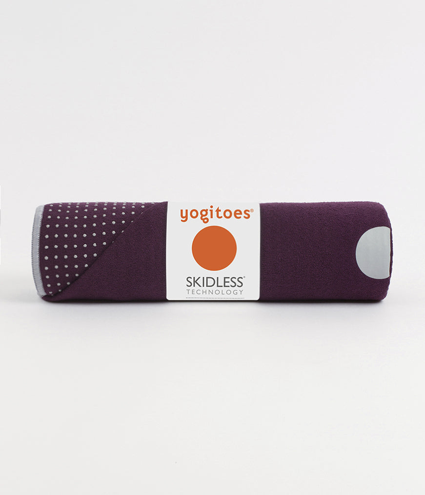 Manduka Yogitoeså¨ 71" Yoga Mat Towel - Indulge (Purple)
