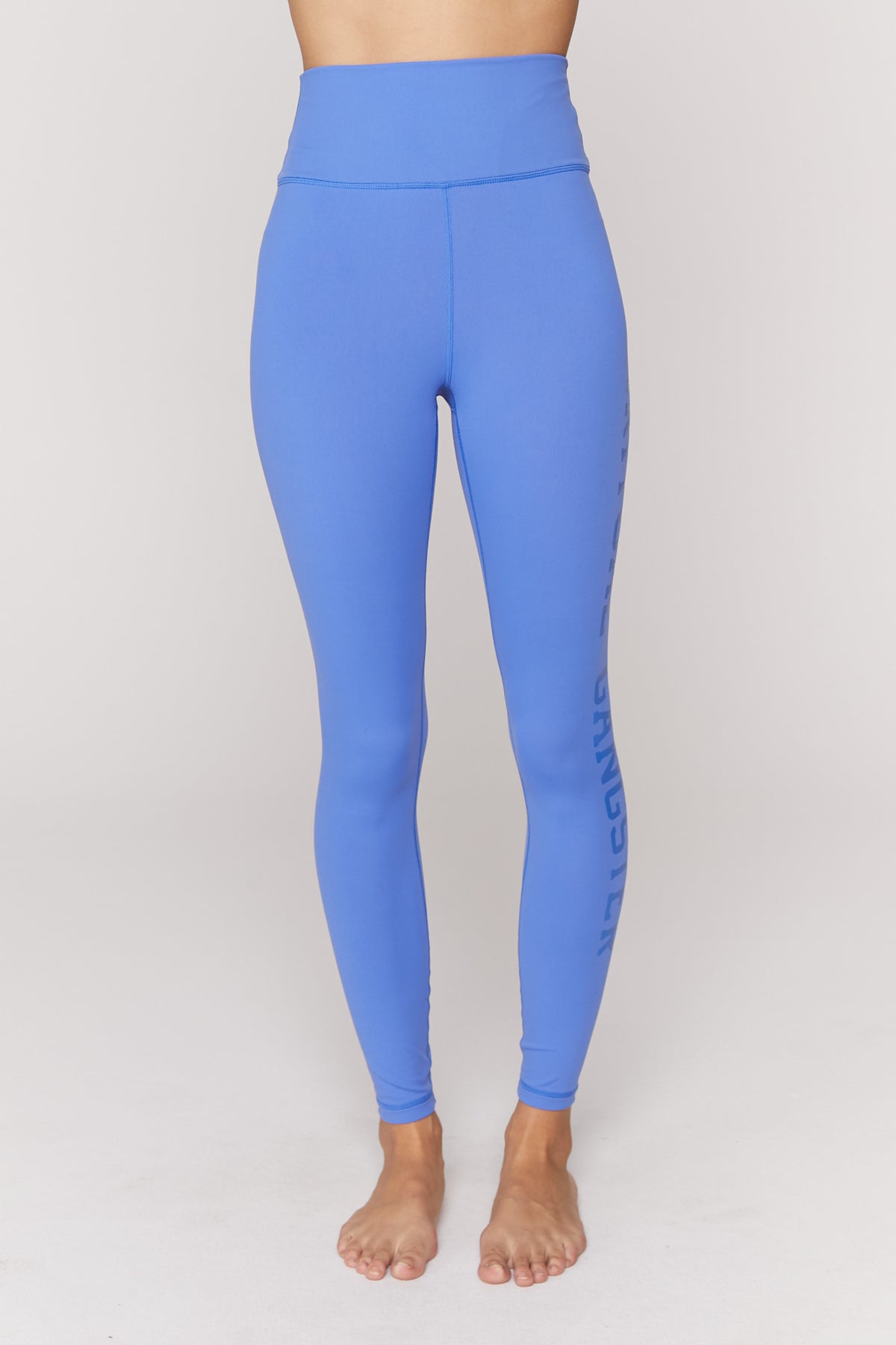 Spiritual Gangster SMALL Sg Varsity Essential High-Waist Legging - Bluebell