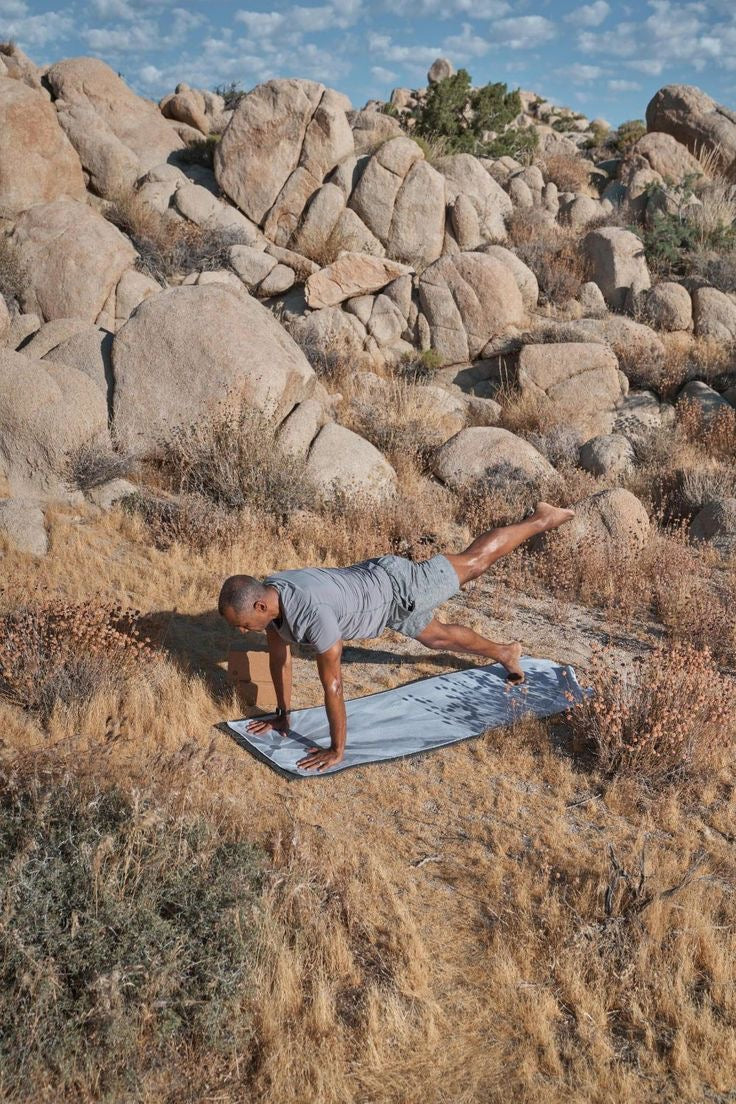 Manduka Yogitoes yoga mat towel Diamond Invincible at Yoga Republik authorized reseller Bali