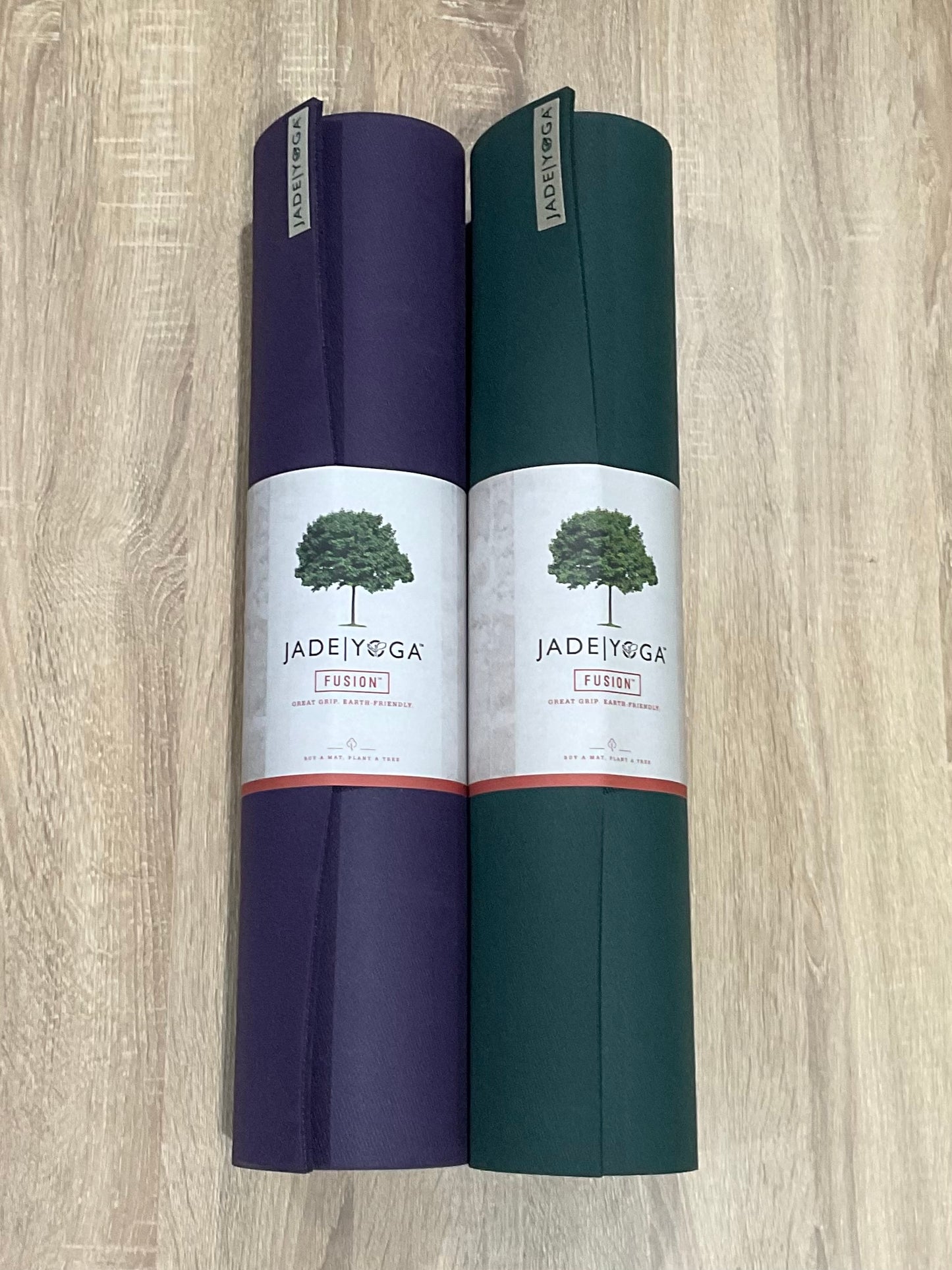 Matras Yoga Jade Fusion 68'' 8mm - Ungu