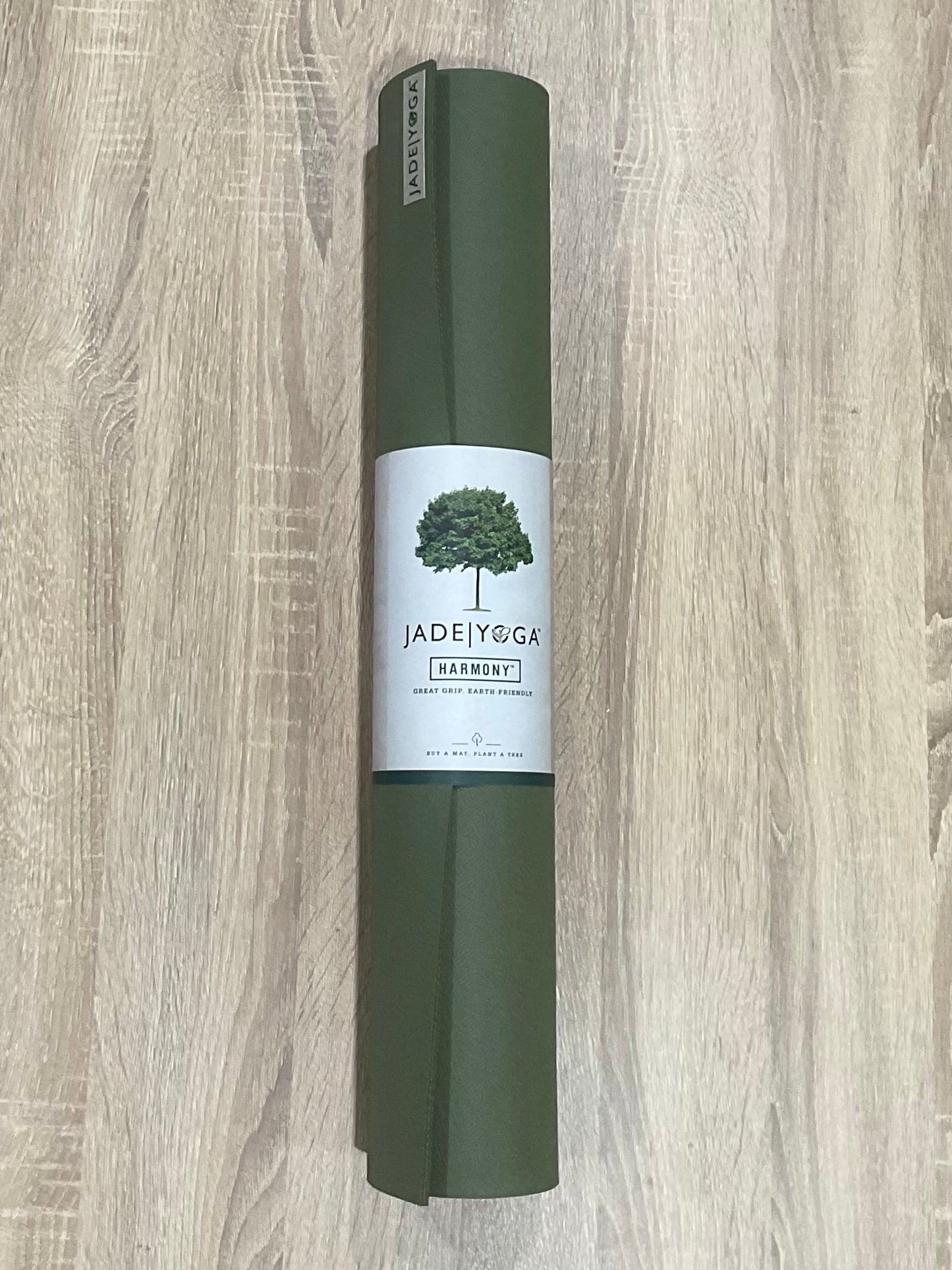 Jade Harmony 74'' Yoga Mat - Olive Green