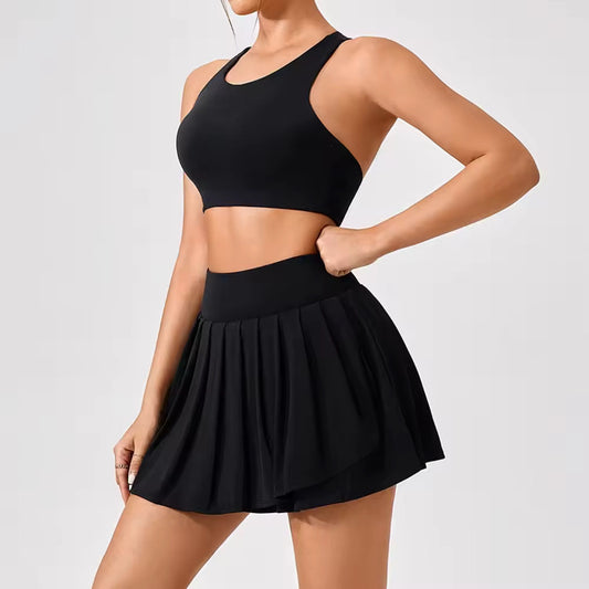 YR Sia Tennis Set - Black