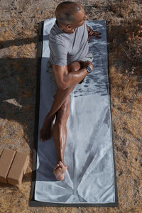 Manduka Yogitoes yoga mat towel Diamond Invincible at Yoga Republik authorized reseller Bali