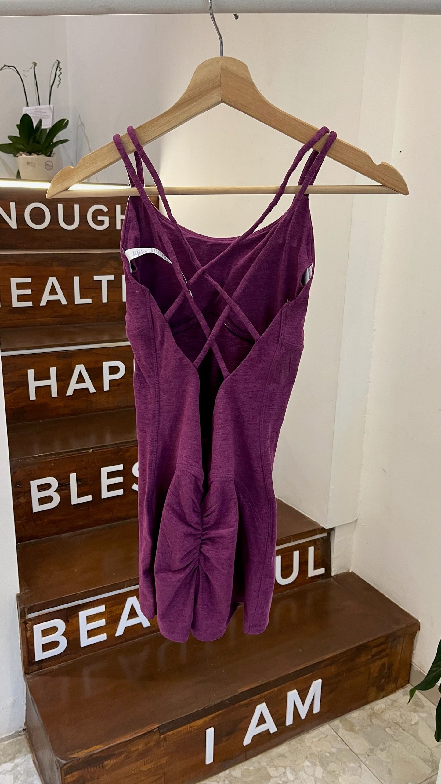 Bodysuit Alo Yoga XS Airlift Barre - Hitam